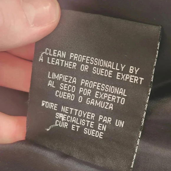 EUC KC Collections Leather Jacket, Size M - Picture 11 of 14